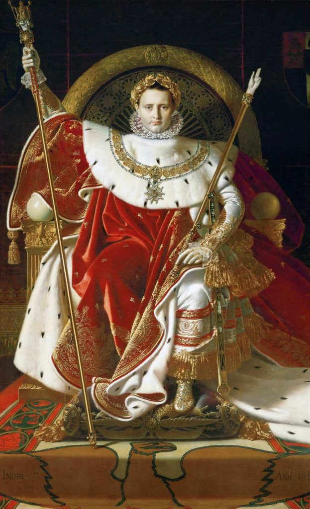 Napoleon I på kejsartronen